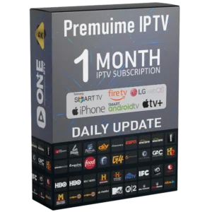 1 Maand Goud IPTV Abonnement