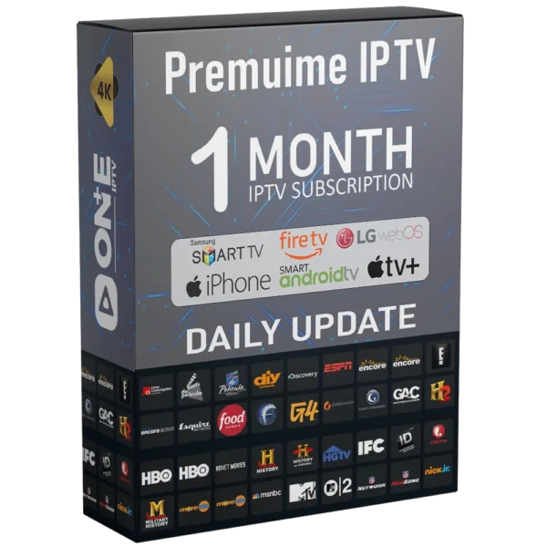 1 Maand Goud IPTV Abonnement