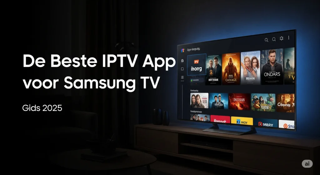 De Beste IPTV App voor Samsung TV in 2025: Een Complete Gids